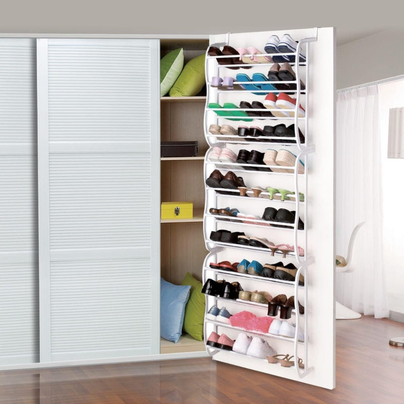 Sapateira Vertical de Parede ou Porta para 36 Pares - Organize Seu Espaço com Estilo e Praticidade