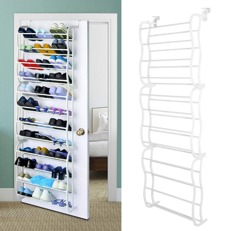 Sapateira Vertical de Parede ou Porta para 36 Pares - Organize Seu Espaço com Estilo e Praticidade